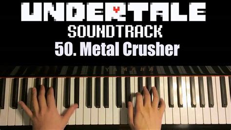 undertale metal crusher piano